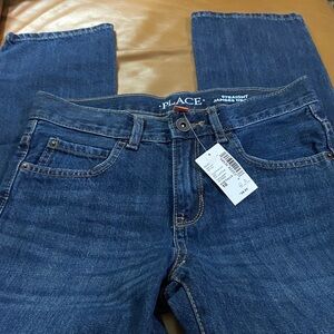 The Children’s Place Boy’s Size 10 Classic Indigo Straight Leg Jeans NWT